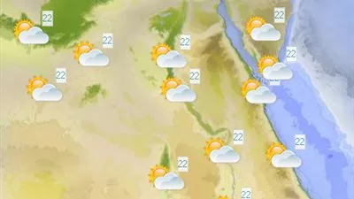 «الأرصاد»: طقس لطيف على السواحل الشمالية معتدل على الوجه البحرى والقاهرة