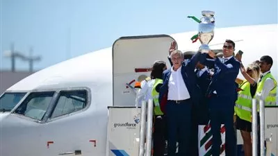 فيديو وصور: استقبال تاريخي لنجوم البرتغال في بلدهم و