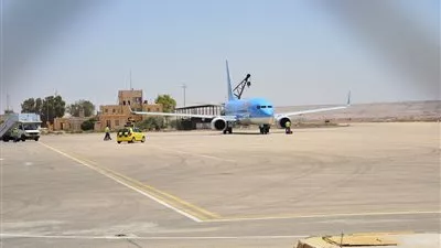  صور: مطروح تستقبل أولى طائرات 
