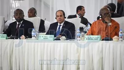 السيسي يصل القاهرة بعد مشاركته في القمة الأفريقية