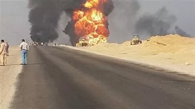 إغلاق طريق العريش الساحلي جراء انفجار عبوة ناسفة 