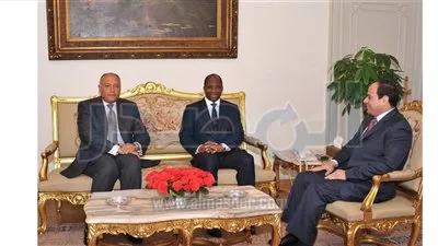 السيسى يلتقى  وزير خارجية بوركينا فاسو
