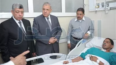 رئيس الوزراء ووزير الداخلية يزوران مصابي انفجار بولاق أبوالعلا بمستشفى الشرطة