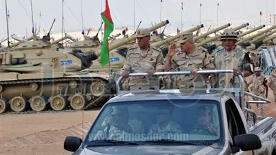 الفريق أول صدقى صبحى يشهد إجراءات التفتيش ورفع الكفاءة القتالية 