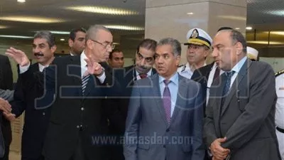 وزيرا الطيران والاثار يتفقدان موقع إنشاء متحف داخل مطار القاهرة