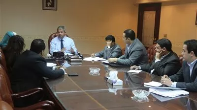 بالصور: وزير الشباب يكلف معاونيه بمتابعة أعمال تطوير المنشآت الشبابية والرياضية