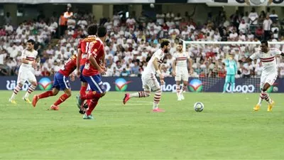 نهائي كأس مصر الشوط الأول: الأهلى 1 - 2 الزمالك