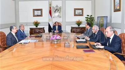 السيسي يستعرض التطورات الجارية في قطاعات الكهرباء والنقل والإسكان
