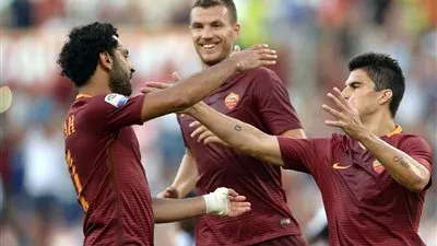 فيديو: محمد صلاح يقود روما لإكتساح أودينيزى فى إفتتاحية الدورى الإيطالى