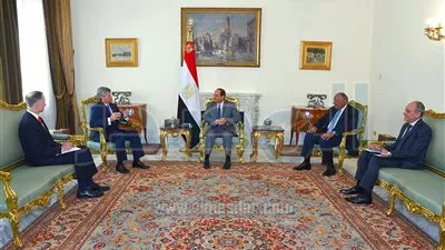 ننشر تفاصيل اجتماع السيسي مع نائب مجلس النواب الأمريكي