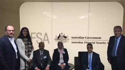 هيئة الرقابة المالية تتعرف على التجربة الأسترالية فى الضمانات المنقولة