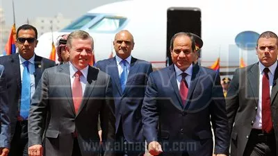 ملك الأردن يغادر القاهرة بعد زيارة قصيرة التقى خلالها الرئيس السيسي