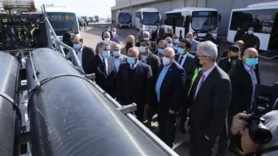 وزير النقل يتفقد مصنع «GB POLO» للأتوبيسات في العين السخنة