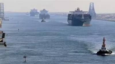 54 سفينة عبرت قناة السويس اليوم بحمولة 3,9 ملايين طن