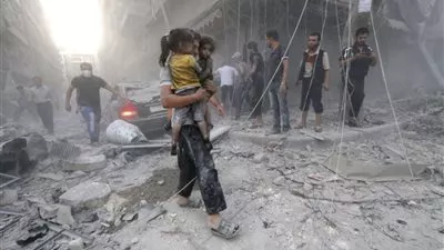 مقتل 50 مدنياً في قصف للنظام السوري على مدينة 
