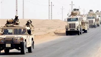 مقتل 8 تكفيريين وإصابة 3 آخرين وضبط 16 مشتبها فى حملة أمنية بالعريش