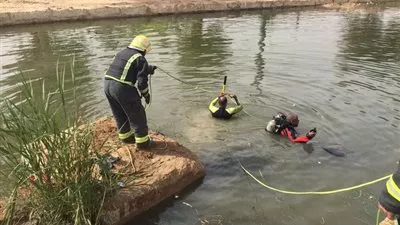 غرق طفلين ألقى والدهما بهما في ترعة بسوهاج