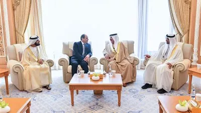 السيسي يشارك في جلسة مباحثات رباعية لبحث تطورات القضايا الإقليمية