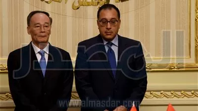 رئيس الوزراء يعقد جلسة مباحثات موسعة مع نائب الرئيس الصينى لتعميق الشراكة بين البلدين 