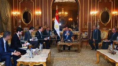 السيسي يستقبل  رئيس 