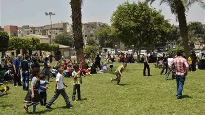 الحدائق العامة والمتنزهات تفتح أبوابها للمواطنين للاحتفال بـ أعياد 
