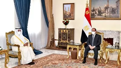 السيسي يستقبل الأمين العام لمجلس التعاون الخليجي