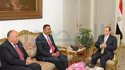 تفاصيل لقاء السيسي وزير خارجية إثيوبيا (صور)
