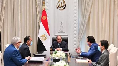 السيسي يوجه بزيادة دعم مبادرة «100 مليون صحة» بقيمة 600 مليون جنيه