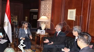 وزير التعاون الدولي تبحث تطورات المشروع القومي للصرف الصحي في 264 قرية