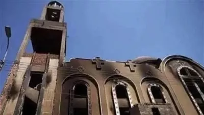 «القبطية الأرثوذكسية»: وفاة 41 شخصًا بحريق كنيسة أبي سيفين في الجيزة