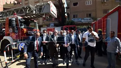 رئيس الوزراء يوجه بسرعة صرف تعويضات أسر الضحايا والمصابين بحريق كنيسة الجيزة