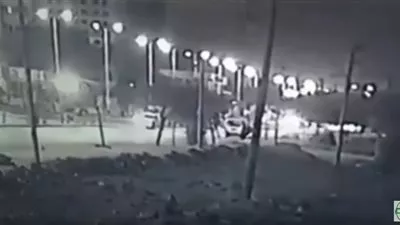 بالفيديو.. لحظة استهداف عناصر الشرطة في حلون