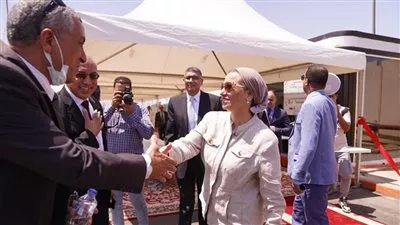 وزيرة البيئة تفتتح محطة جديدة عالية الكفاءة لمعالجة المياه بمدينة 6 أكتوبر