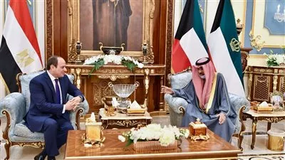 السيسي يؤكد حرص مصر على استقرار وأمن الكويت وكافة الدول الخليجية