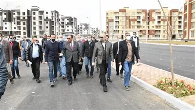 وزير الإسكان ييتفقد مشروع «JANNA» في مدينة 6 أكتوبر