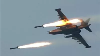 الطيران الليبي يقصف مواقع لـ 