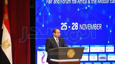 نص كلمة السيسى فى افتتاح الدورة 22 لمعرض القاهرة الدولى للاتصالات