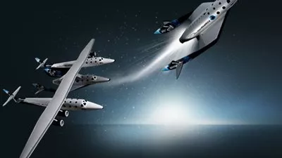 رقم قياسى لطائرة فضائية تحلق على ارتفاع 90 ألف قدم