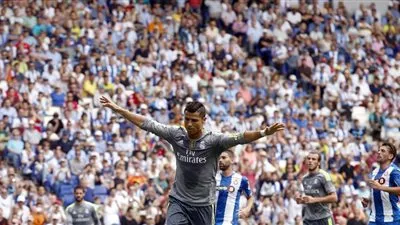 خماسية رونالدو تجعله الهداف التاريخي لريال مدريد في الدورى الاسبانى