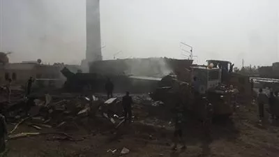 إصابة 4 عمال في انهيار مصنع طوب بكفر الشيخ 