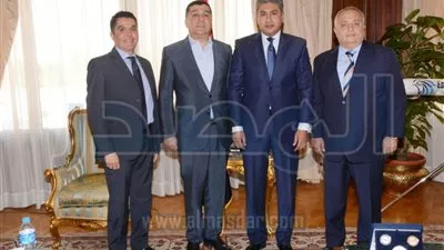 شريف فتحي يستقبل رئيس شركة طيران الشرق الأوسط اللبنانية