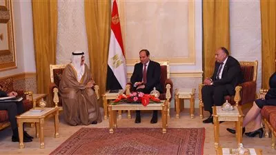 السيسي يبحث تعزيز التعاون البرلماني مع رئيس 