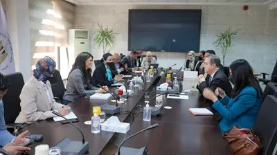وزيرتا البيئة والتعاون الدولى تلتقيان المدير التنفيذى لصندوق المناخ الأخضر