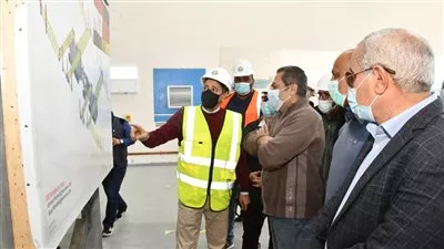 مسئولو «الإسكان» يتفقدون مشروعات مدينة المنصورة الجديدة