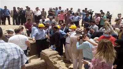 العثور على أول مقبرة آدمية بتاريخ مصر الوسطى في المنيا