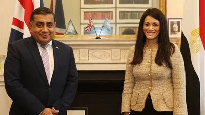 «المشاط» تبحث تعزيز سبل التعاون مع المملكة المتحدة في مجالات التنمية