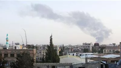  طيران التحالف يقصف قاعدة 
