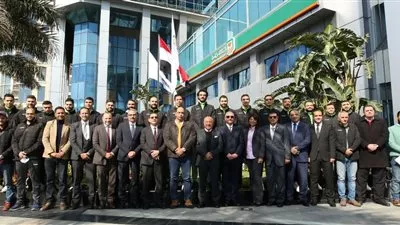 البنك الأهلي المصري يكرم فريق ناديه لكرة اليد