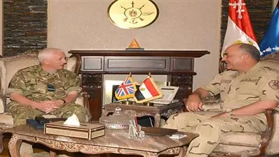 محمود حجازي يلتقي مدير جهاز المخابرات العسكرية البريطانية
