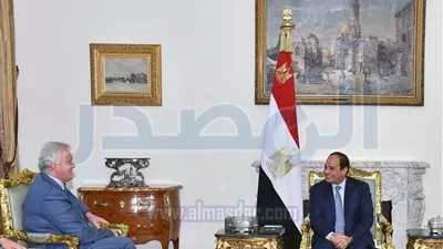 السيسي يبحث مع رئيس 
